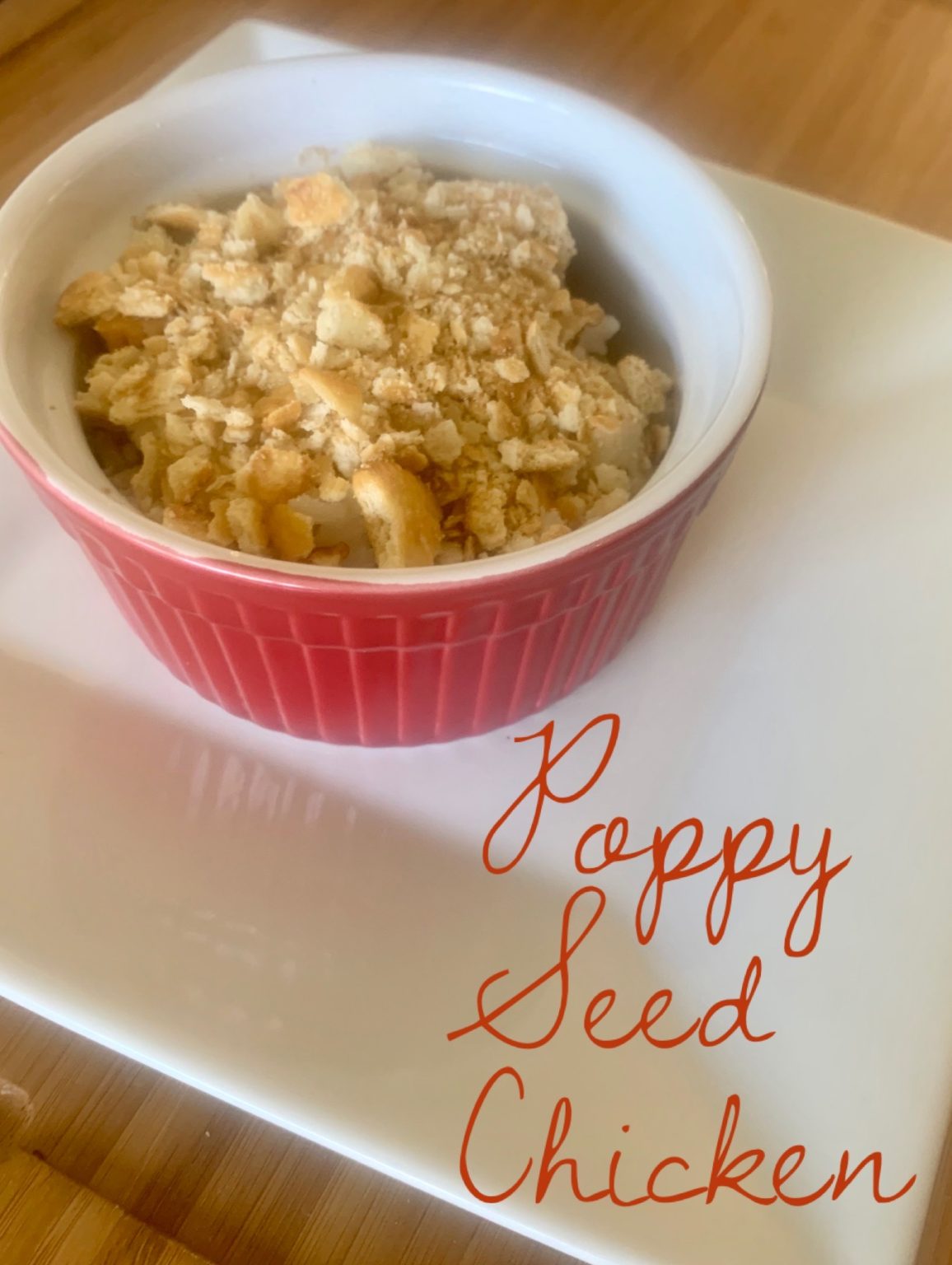 It’s Poppy Seed Chicken Time! Candidly Kendra