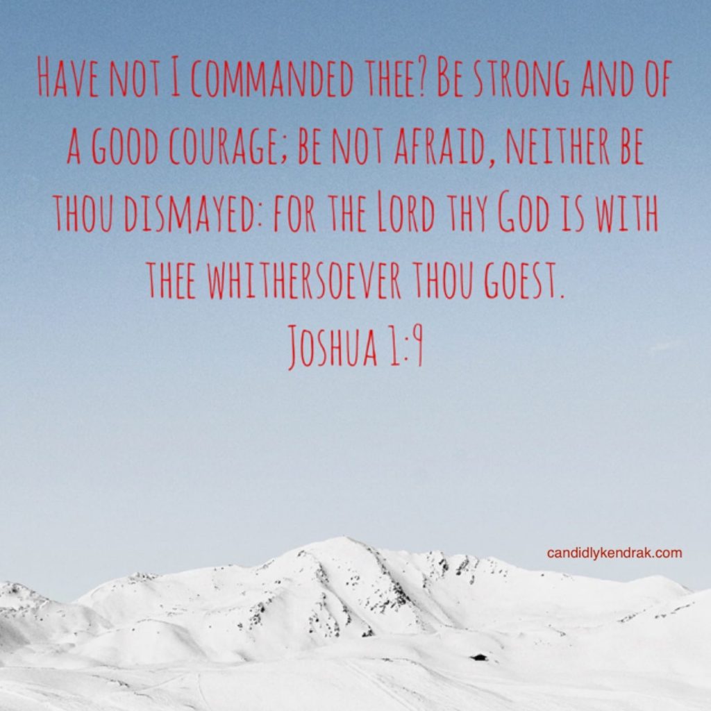 favorite verses joshua 1 9