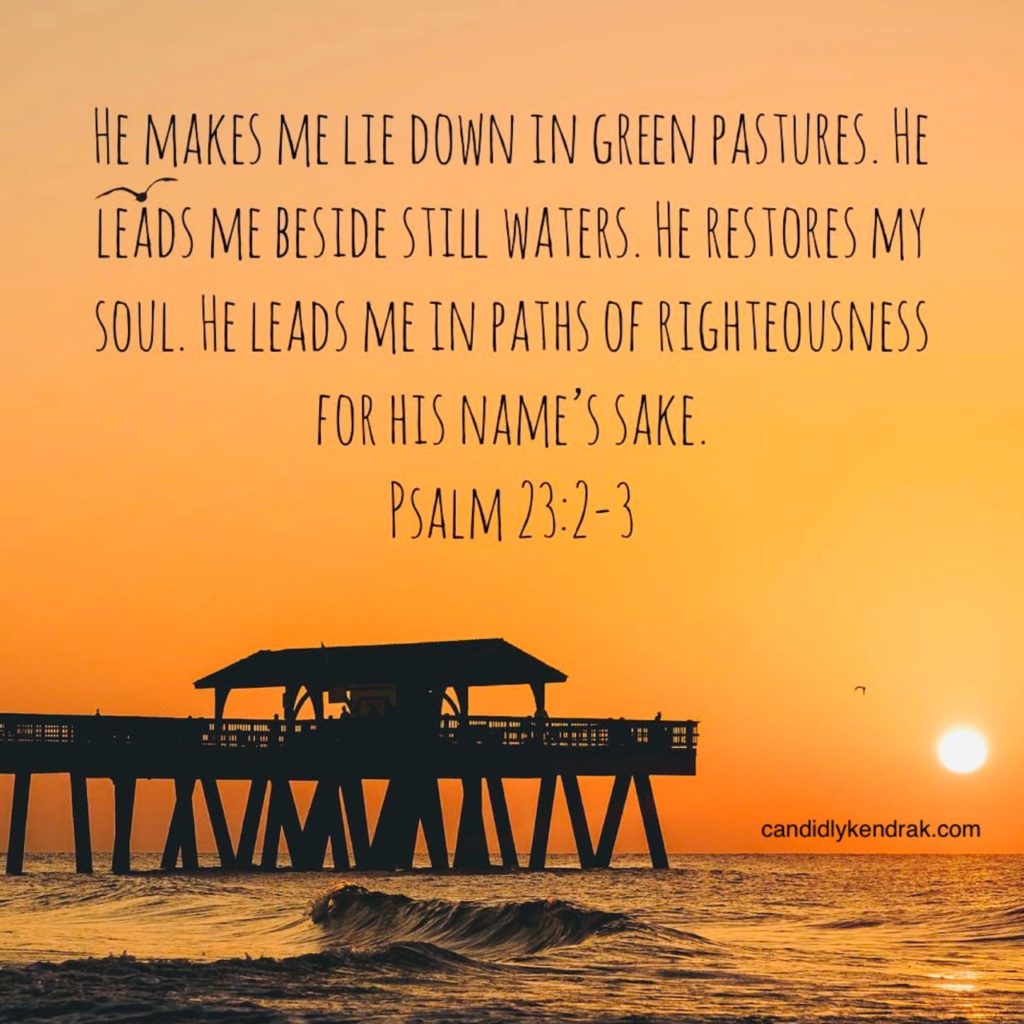 favorite verses psalm 23