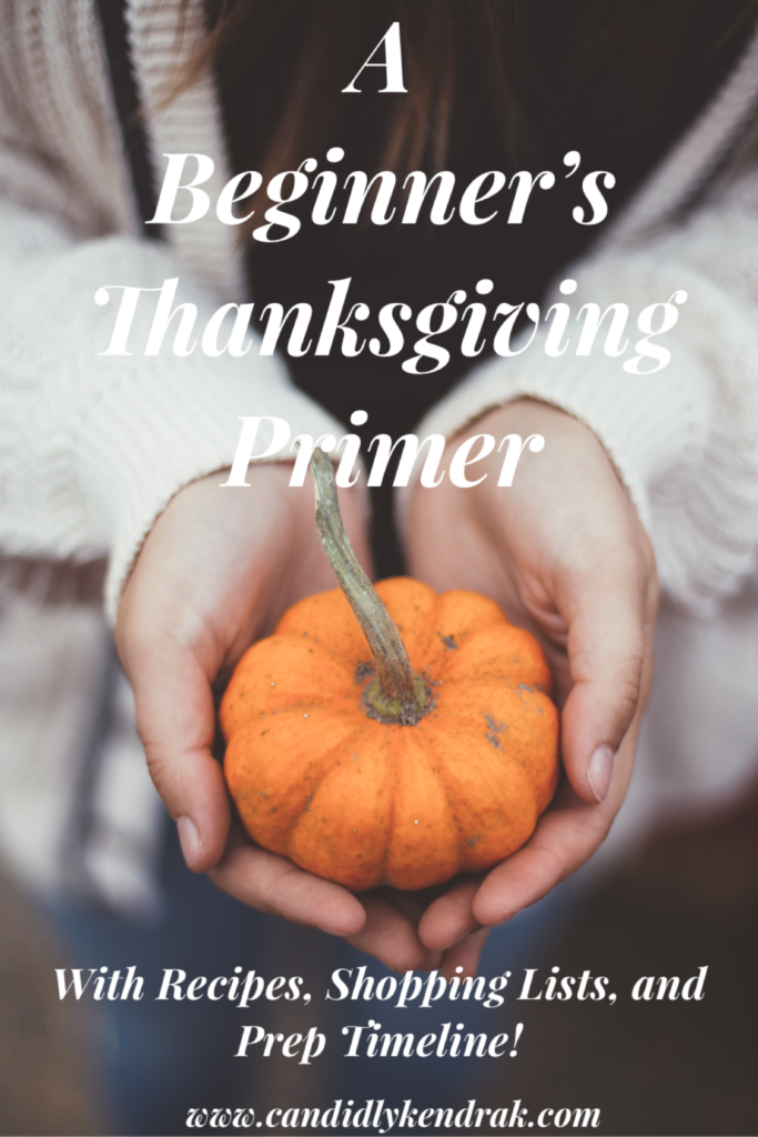 Thanksgiving Beginners Primer pin