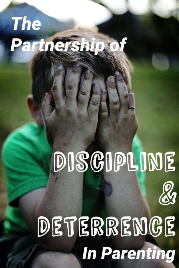 discipline deterrence parenting pin