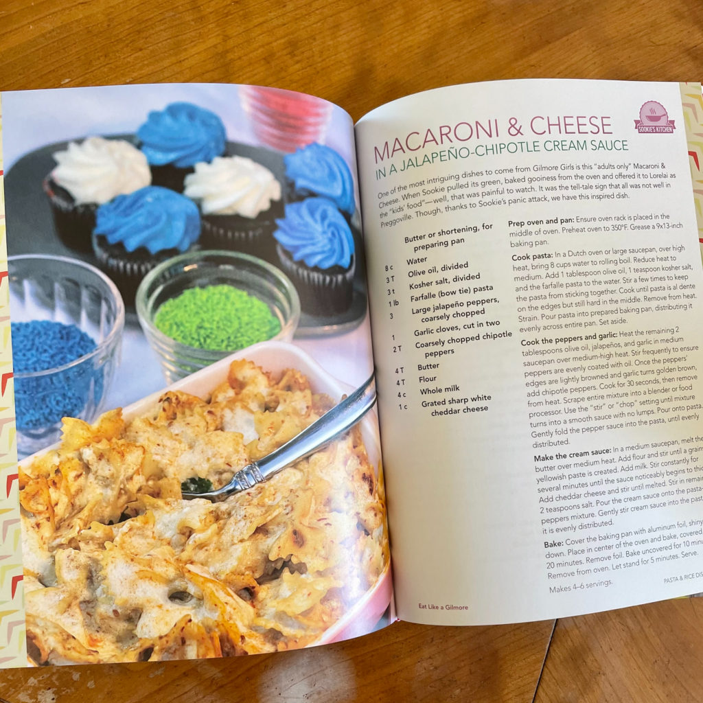 gilmore girls cookbook