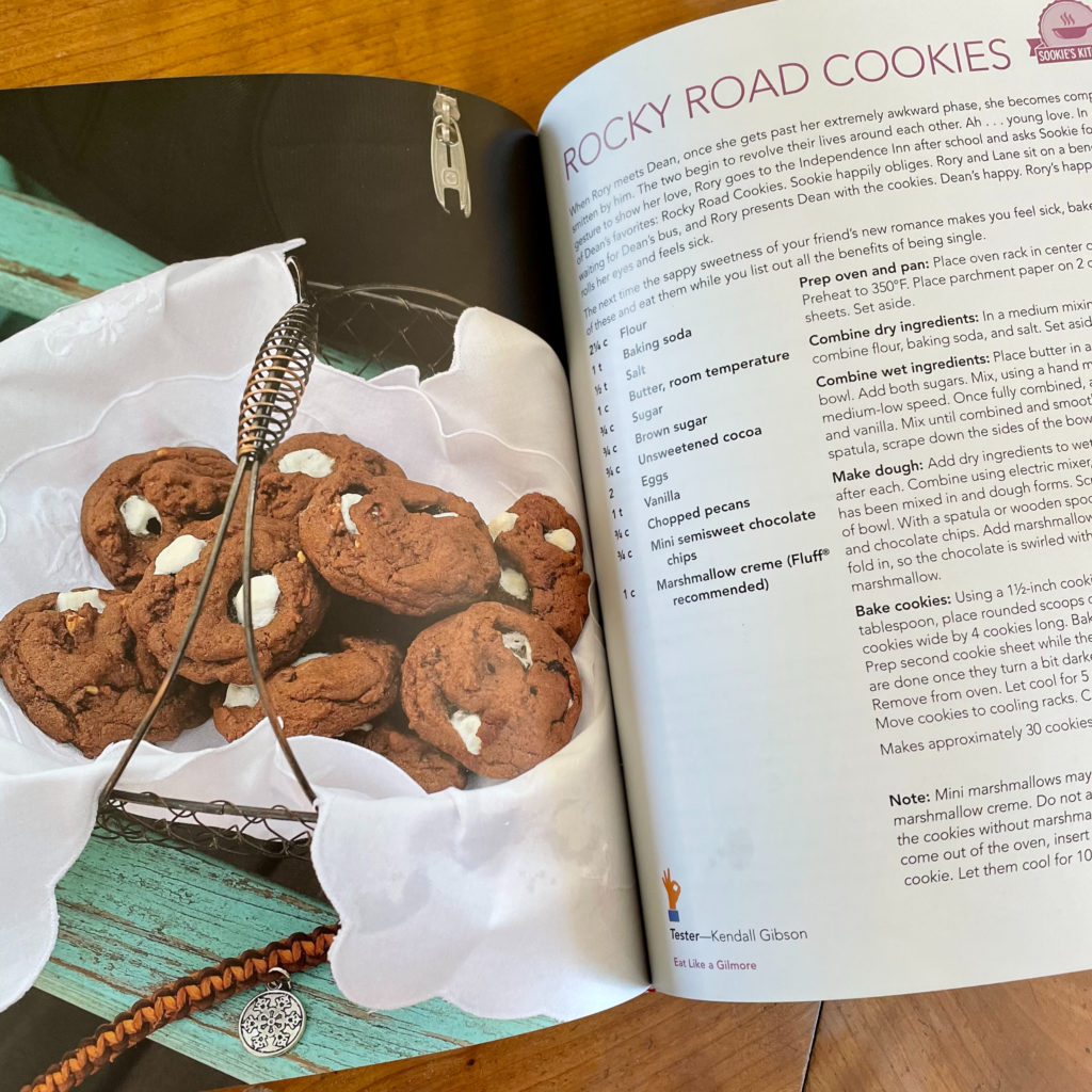 gilmore girls rocky road cookies